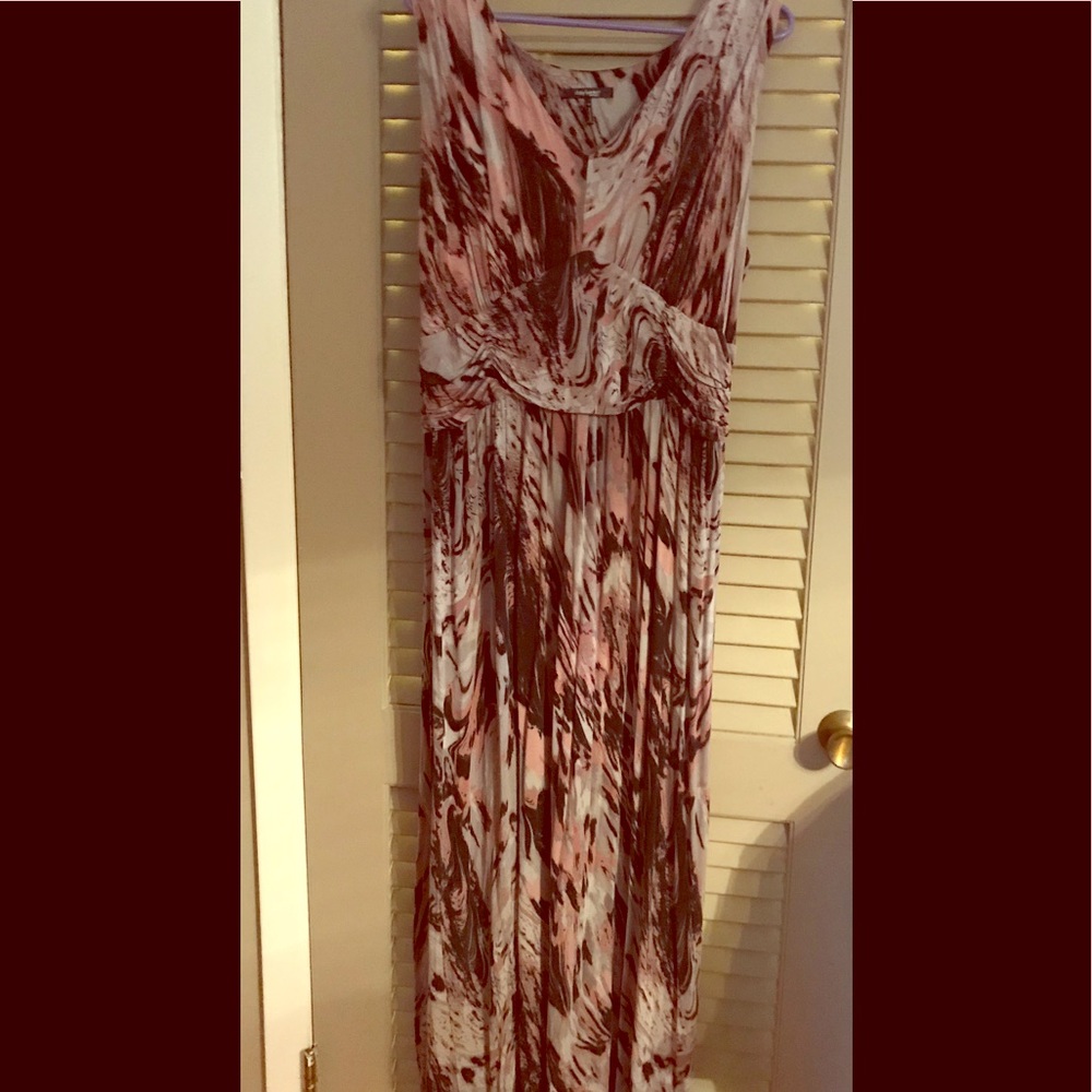 Daisy Fuentes plus size maxi dress